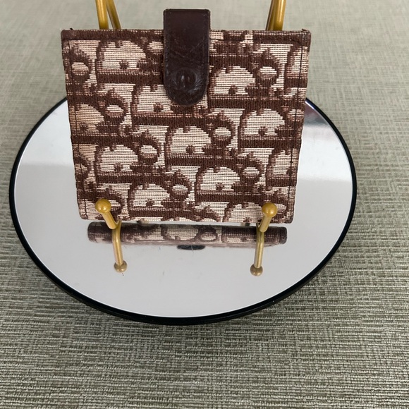 DIOR AUTHENTIC CANVAS/LEATHER WALLET - Picture 2 of 8